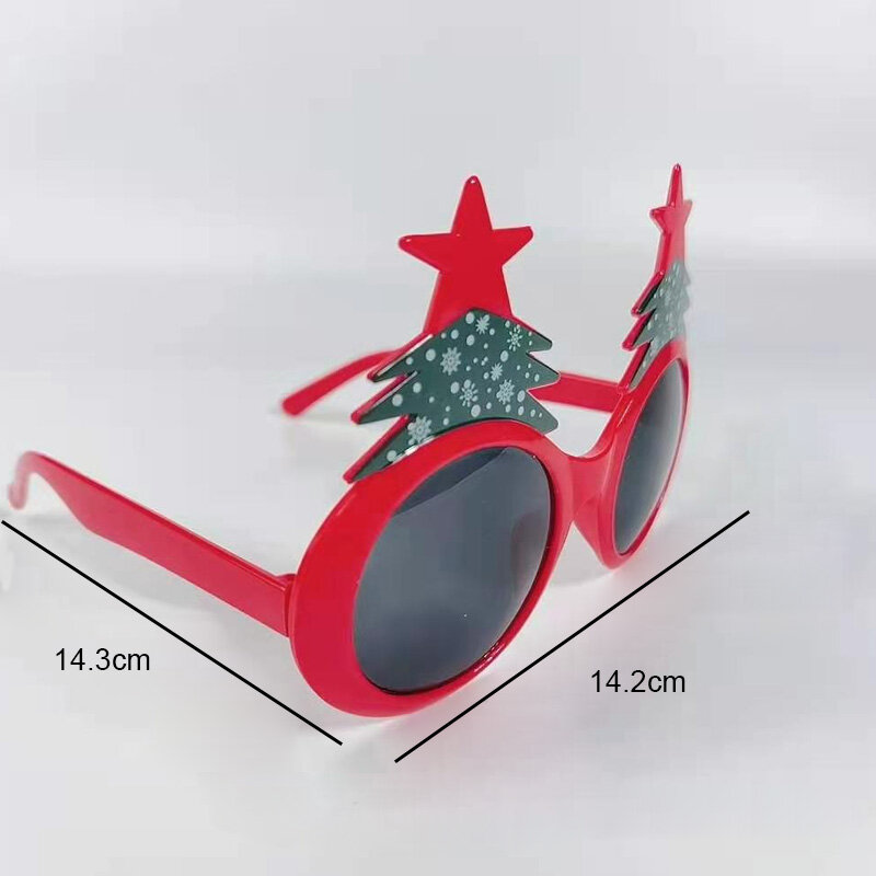 1 قطعة نظارات الآثار مشاهدة أضواء تغيير إلى شكل شجرة عيد الميلاد في الليل نظارات انعراج المرأة نظارة شمس أنيقة للجنسين