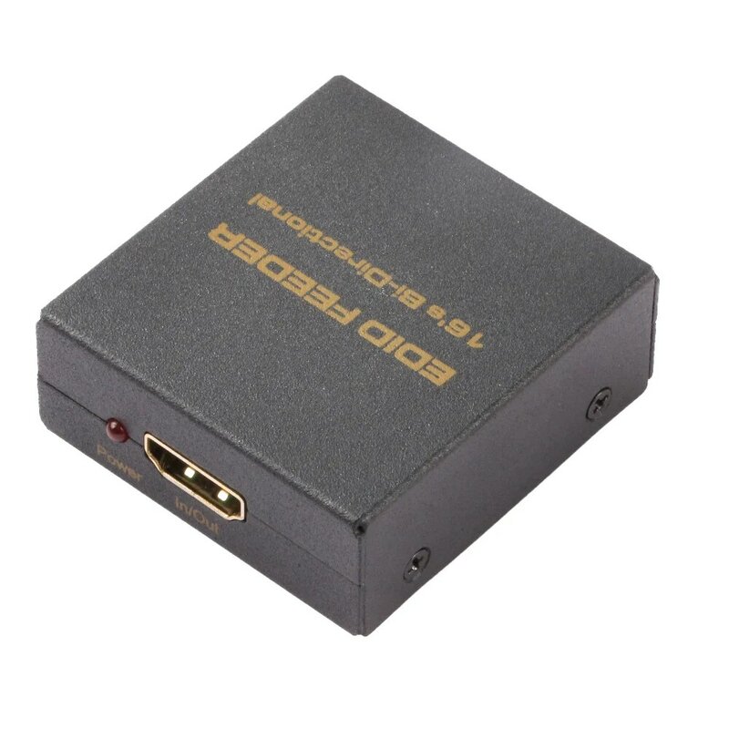 محاكي بجودة 4K HDMI EDID DTS LPCM AC3 16 طريقة 1.4 HDMI ثنائي الاتجاه EDID مدير مغذي مزود بمشغل صوت دي في دي HDTV