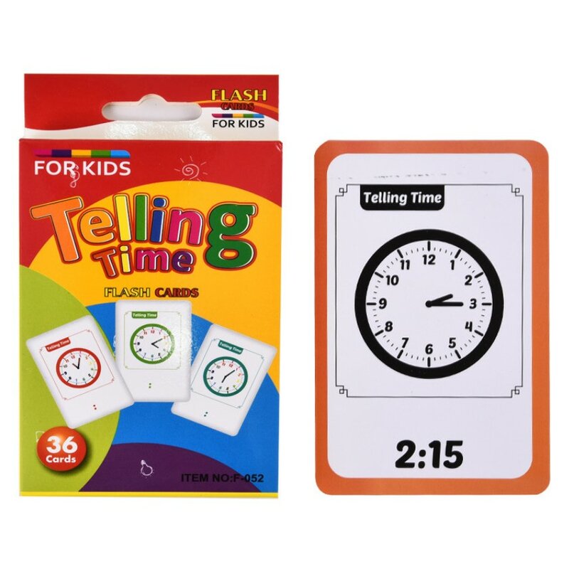 قول بطاقات فلاش الوقت تعليم الساعة عدد الوقت الأبجدية بطاقة التعلم الأطفال في وقت مبكر مرحلة ما قبل المدرسة الرياضيات الإنجليزية التعليمية