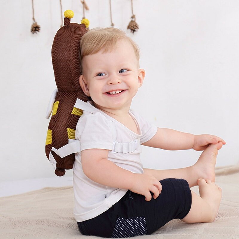 حماية رأس الرضع ومنصات الركبة الرضع مناسبة للزحف ، قابل للتعديل رئيس الرضع وسادة السلامة توسيد ظهره