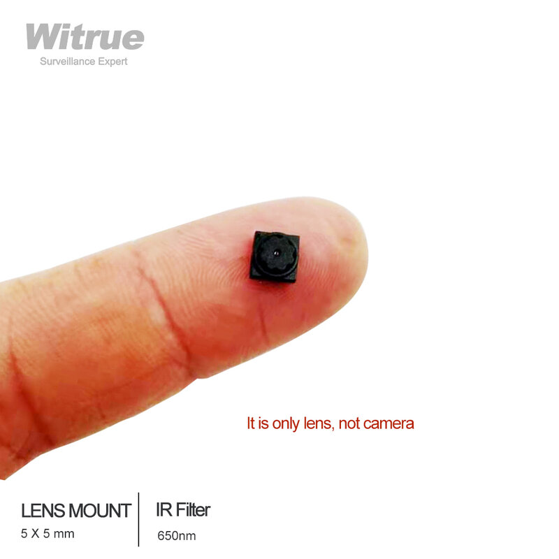 Witrue 5X5 عدسة 1/9 50 درجة المدمج في 650nm الأشعة تحت الحمراء تصفية العدسات الدوائر التلفزيونية المغلقة لجميع HD كاميرات الدوائر التلفزيونية المغلقة ...