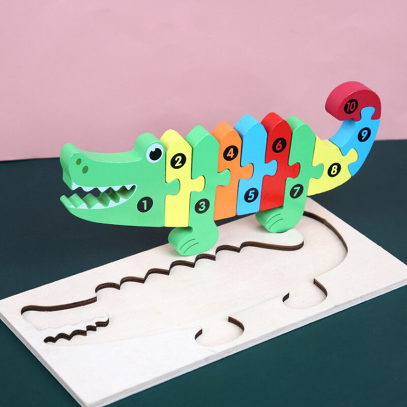 بازل للأطفال بنة ثلاثية الأبعاد لغز الكرتون مرحلة ما قبل المدرسة التعليمية التنمية الفكرية لعبة للأطفال