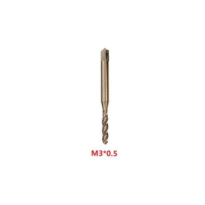 M3-M10 HSS M35 آلة دوامة المزامير الصنابير متري برغي الحنفية اليد اليمنى ساحة عرقوب الموضوع التوصيل الحنفية الحفر عالية ارتداء برغي الحنفية