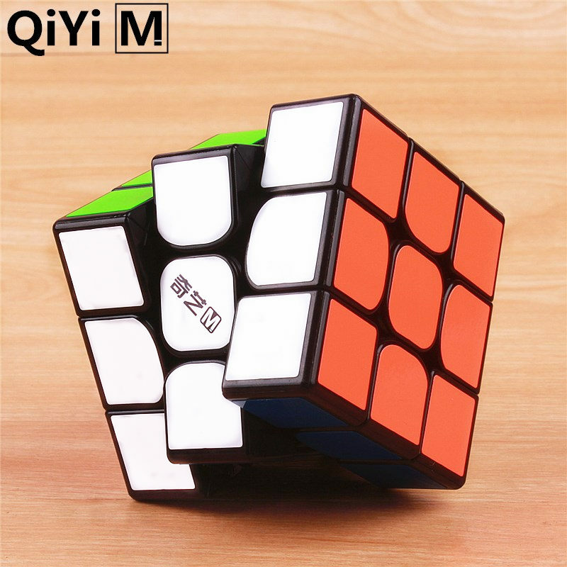 QiYi MS سلسلة 3x3x3 المغناطيسي ماجيك سرعة مكعب المهنية ، ومكافحة الإجهاد اللعب ، على نحو سلس ، لغز الأطفال ، تطور سريع ، مستقرة