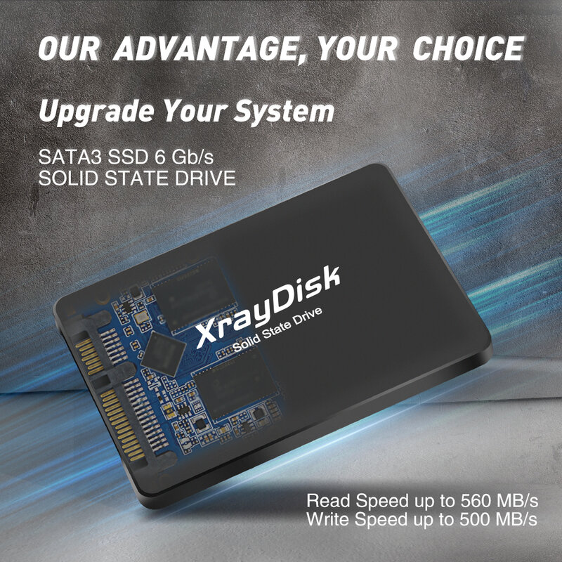 Xraydisk Sata3 Ssd 60GB 128GB 240GB 120GB 256GB 480GB 500gb 1 تيرا بايت Hdd 2.5 قرص صلب 2.5 "محرك أقراص الحالة الصلبة الداخلية #5