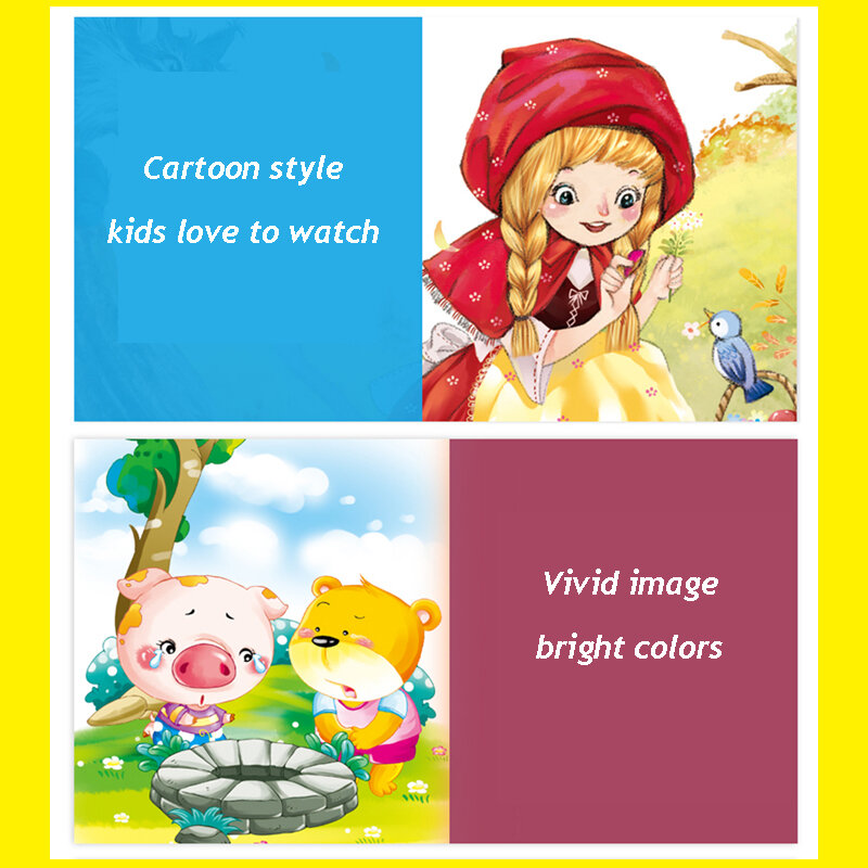 كتب القصص الخيالية الشهيرة في العالم صور ملونة كتب مصورة Phonetic للأطفال كتب القراءة خارج المدرسة الابتدائية #4