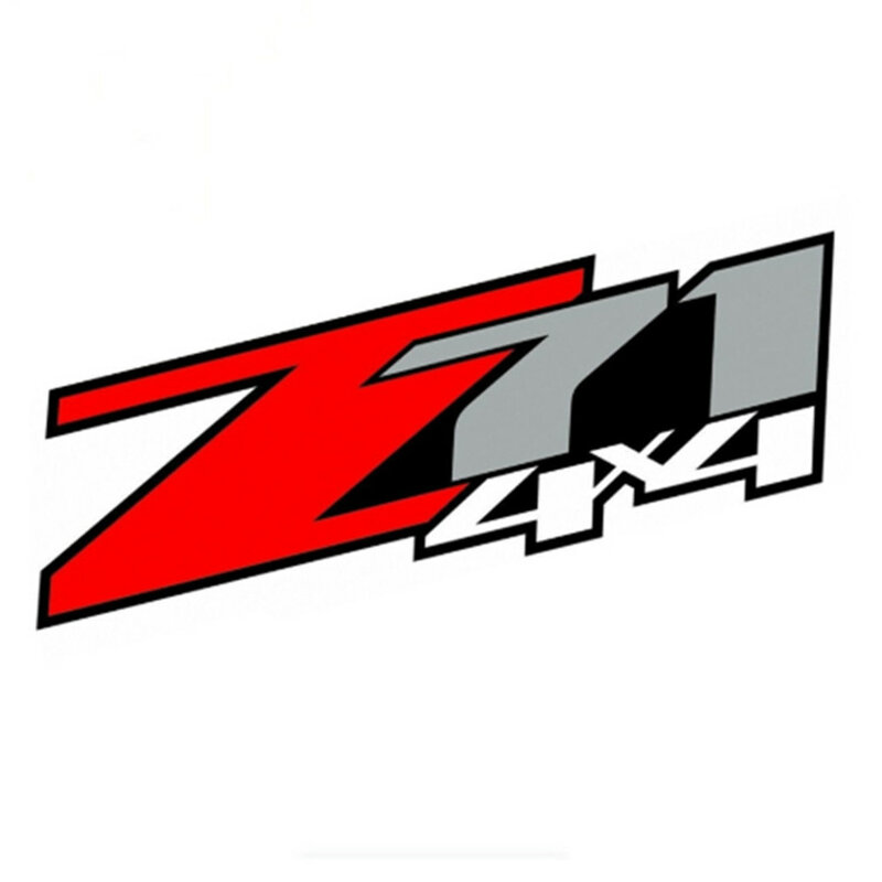 1 قطعة Z71 4X4 شخصية سيارة ملصق تعديل الديكور غطاء مقاوم للماء شعار الخدوش ملصق مائي رمز شارة