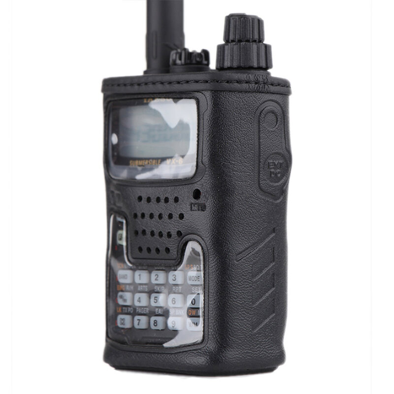 2022.Applicable to YAESU VX6R Walkie Talkie VX-6R Two Way Radio Leather Case CSC-91 Case