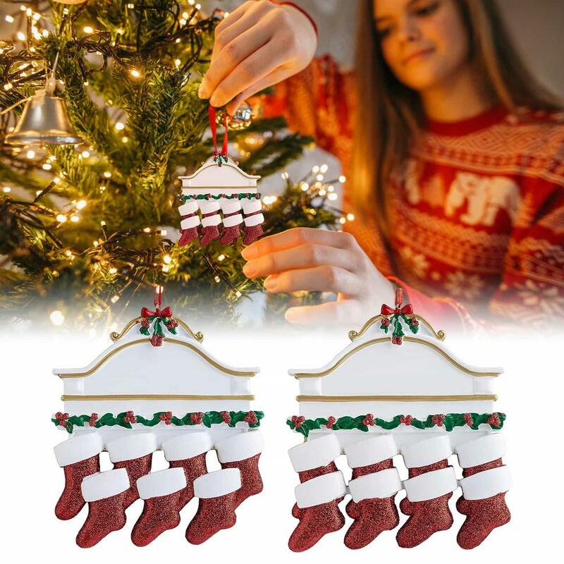 لتقوم بها بنفسك عيد ميلاد سعيد قلادة الحلي الجوارب الحمراء شخصية الحلي شجرة عيد الميلاد الديكور للمنزل مضحك تصميم السنة الجديدة ديكور