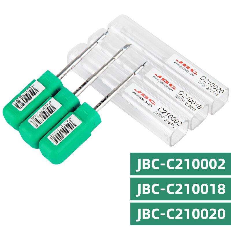 الأصلي JBC سبيكة لحام نصائح C210 نصائح ل JBC T210-A T210-NA سوغون T26/T26D لحام مقبض لحام محطة لحام تلميح #1