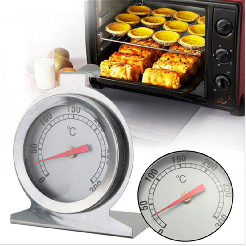 فرن من الفولاذ المقاوم للصدأ طباخ ميزان الحرارة مقياس درجة الحرارة ميزان الحرارة الصغير شواء مقياس درجة الحرارة للمنزل المطبخ الغذاء الساخن