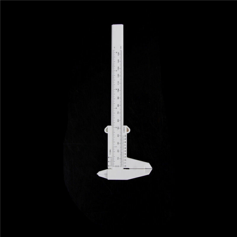 انزلاق الورنية الفرجار البلاستيك قياس حاكم مقياس ثنائي النطاق غيز 150 مللي متر