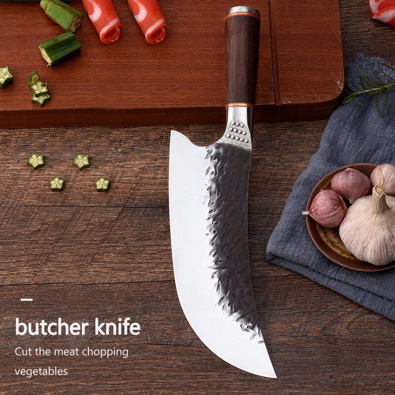 التقليدية بناء سكين المطبخ 5cr15 الفولاذ المقاوم للصدأ سكين المطبخ قطع اللحوم سكين نزع العظم سكين الخضار سكين ذبح