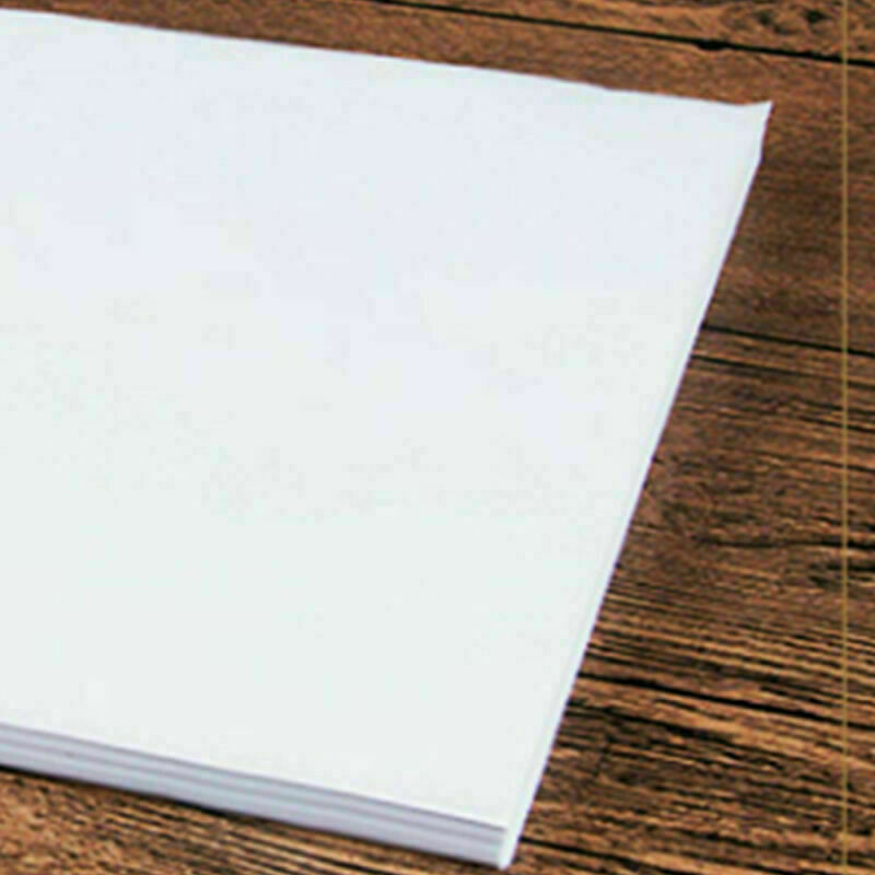 100 قطعة ورقة تتبع شفافة نسخة نقل الطباعة رسم ورقة ورقة حمض كبريتيك للطباعة الرسم الهندسي