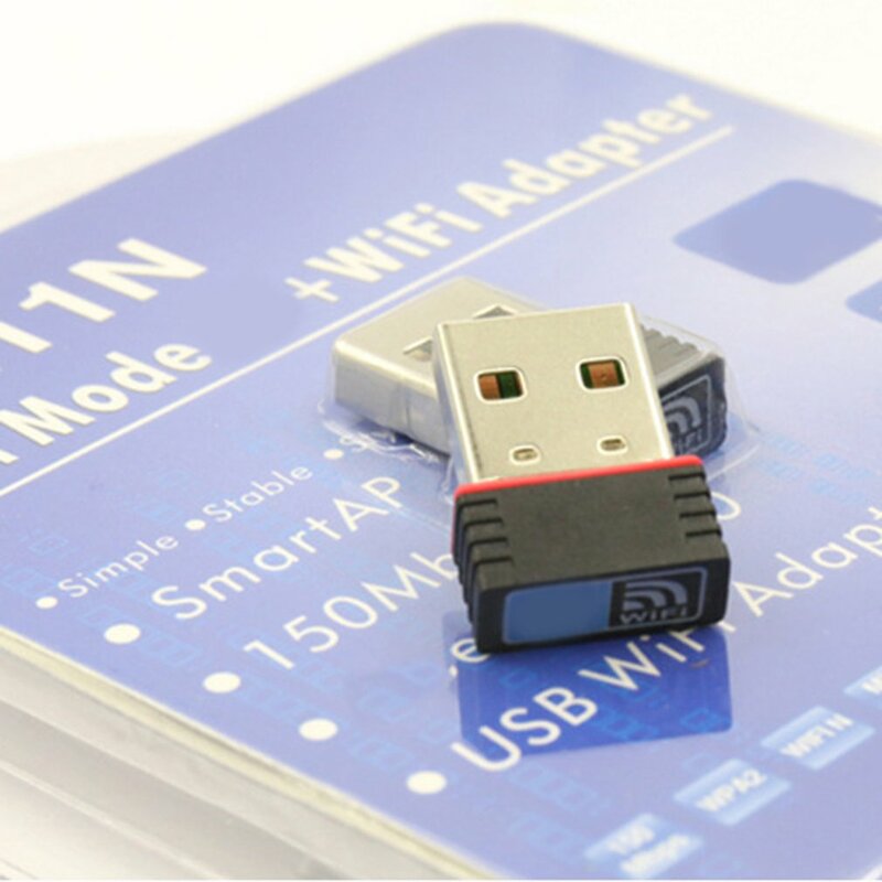 قوي USB بطاقة الشبكة اللاسلكية اللاسلكية 4.0 اثنين في واحد محول 150 متر واي فاي استقبال الارسال RTL8723BU