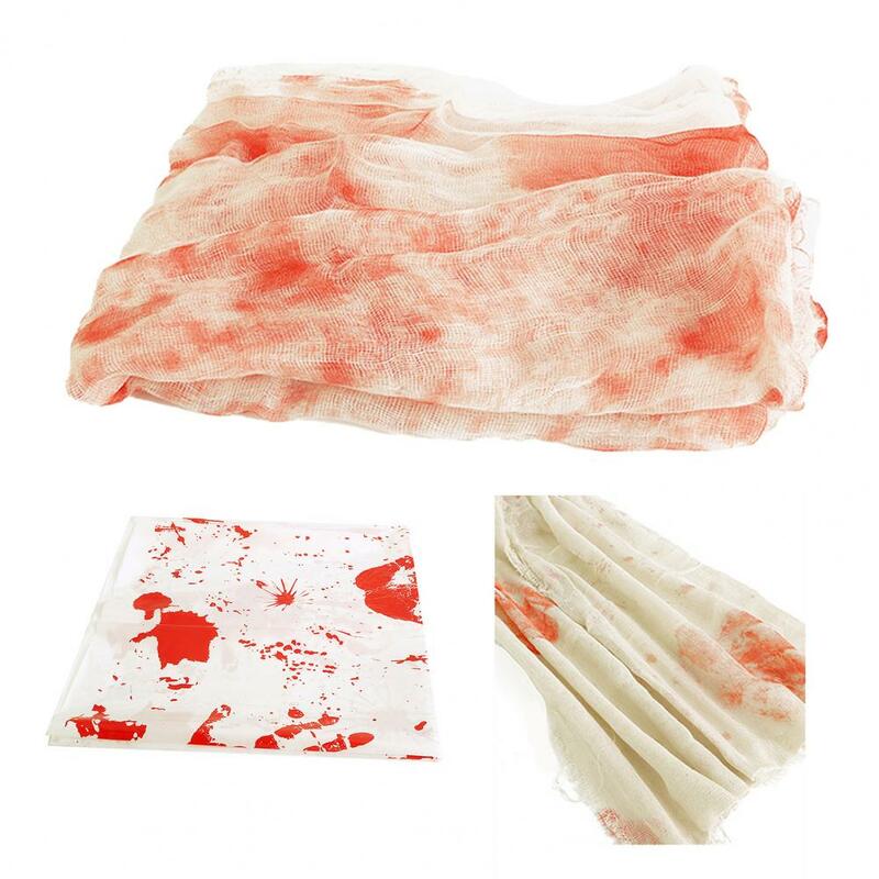 قماش ملون بالدم من الهالويين رائع عملي جذاب لشاش المائدة قابل للحمل لعام 80% للمهرجان