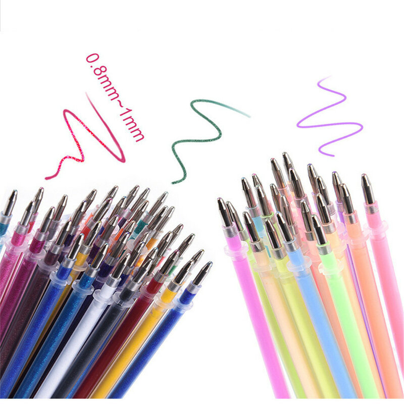 12 ألوان لطيف فلاش هلام القلم تسليط الضوء على لون الحلوى كامل التسلق الملء للأطفال اللوحة الكتابة على الجدران Kawaii اللوازم المدرسية
