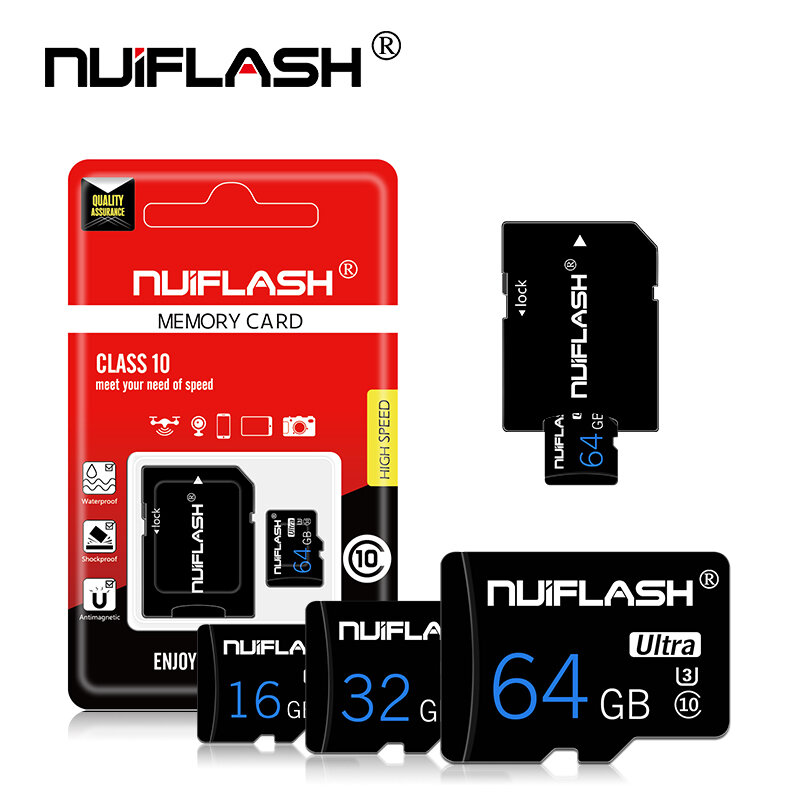 بطاقة ذاكرة ميكرو 2020 جديدة 256GB 128GB Class10 بطاقة ذاكرة SD ميموري 64GB 32GB 16GB sd/TF بطاقة ذاكرة فلاش 8GB 4GB microSD محول مجاني