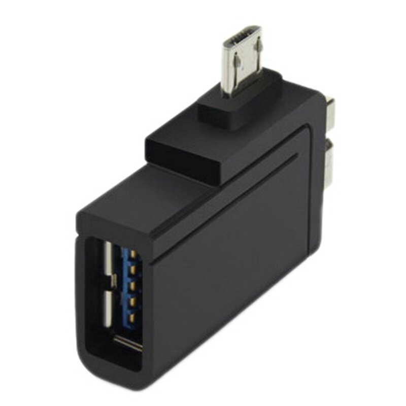 Micro-USB3.0/2.0 محول شبه موصل 2 في 1 وتغ محول للهواتف النقالة سامسونج و شاومي والأجهزة اللوحية