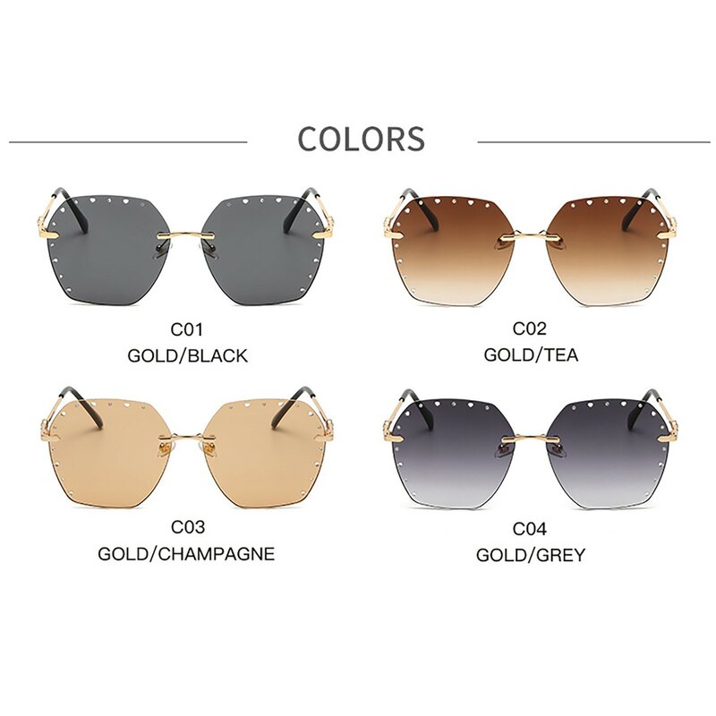 المتضخم النظارات الشمسية النساء 2021 العلامة التجارية الفاخرة موضة إطار كبير مربع نظارات شمسية للرجال ريترو العصرية Cateye نظارات