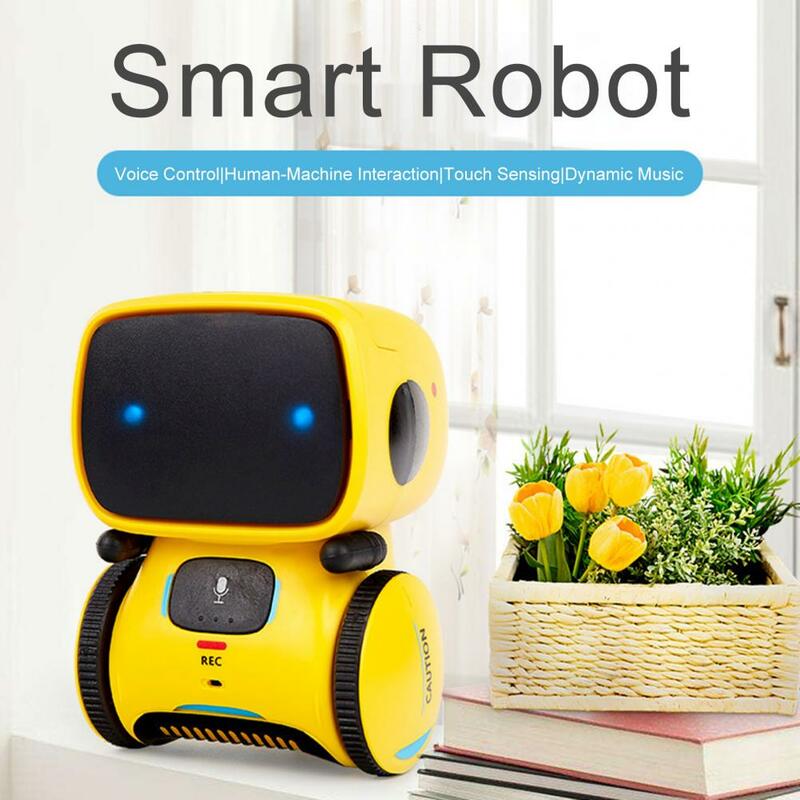 لعبة روبوت الذكية للأطفال تعمل باللمس وظيفة الروبوت مع وظيفة التعرف على الكلام لعبة روبوت الإلكترونية مع موسيقى الرقص المشي