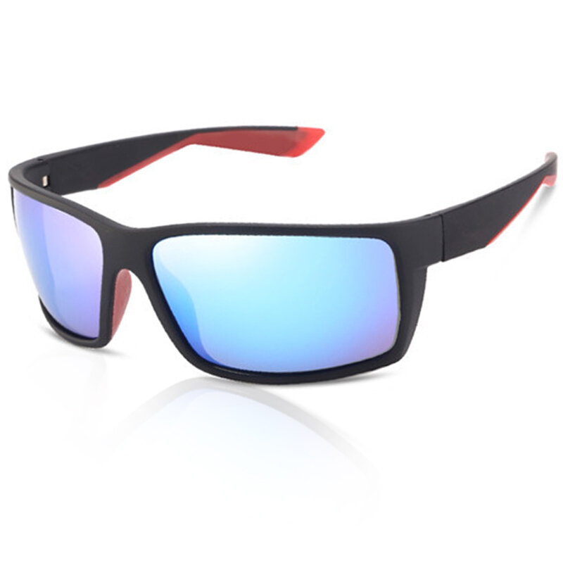 580P الاستقطاب النظارات الشمسية الرجال الكلاسيكية مربع القيادة نظارات شمسية الذكور Reefton النظارات الشمسية للرجال UV400 Oculos