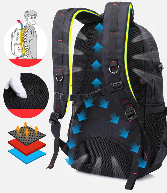 منتجات جديدة الترفيه حقيبة السفر في الهواء الطلق المشي لمسافات طويلة الرياضة تسلق الجبال على ظهره حقيبة ظهر للعمل متعددة الوظائف