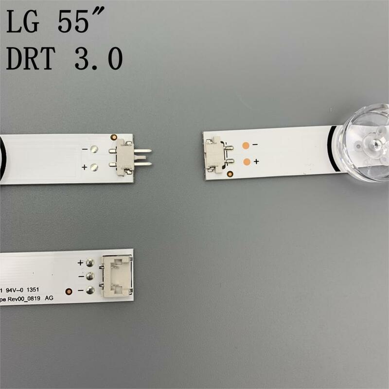 جديد LED شريط إضاءة خلفي ل LG DRT 3.0 55 55LB561U 55LB572V 55LB5800 55LB580B 55LB580U 55LB580V 55LB5820 55LB582B LC550DUE-FGA3