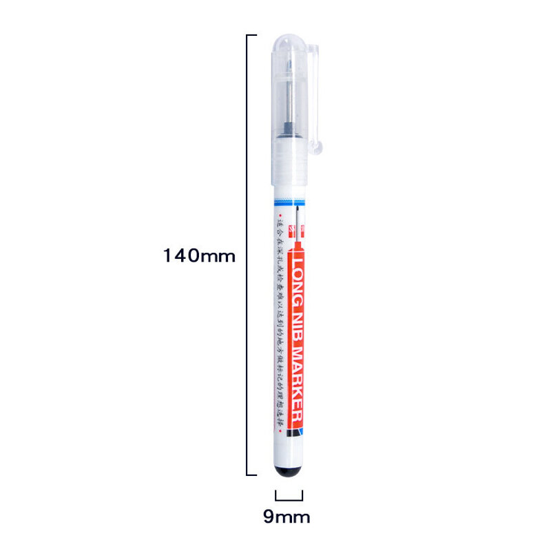 طويلة رئيس علامات الحمام النجارة الديكور متعددة الأغراض حفرة عميقة أقلام خطاط (ماركر)