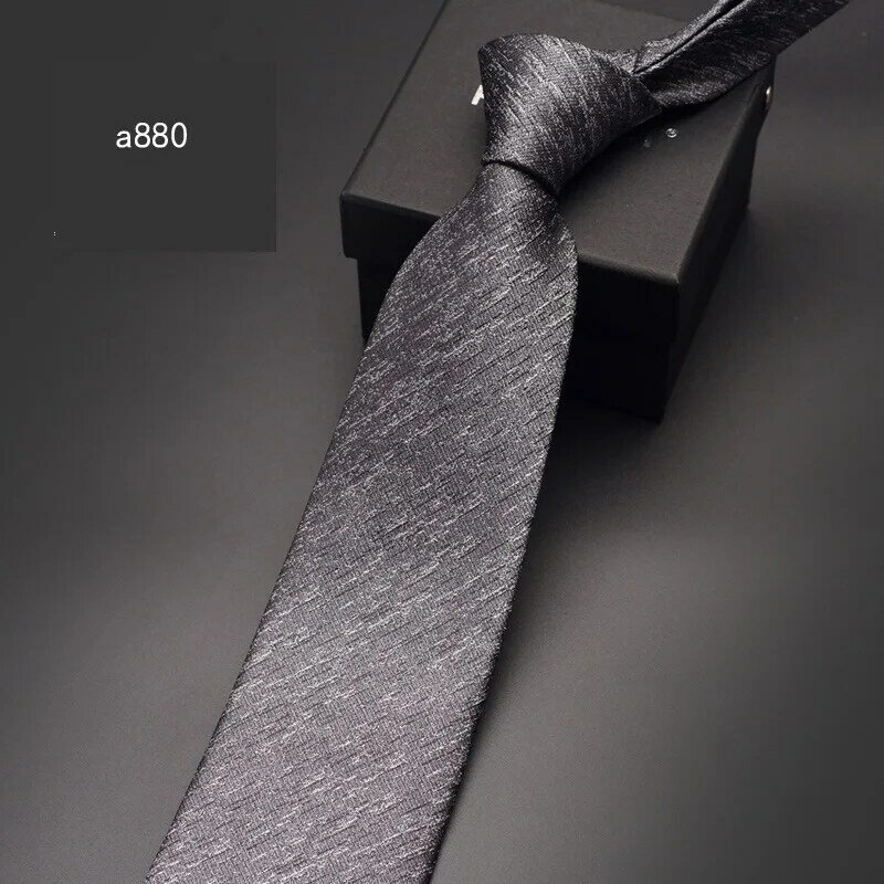 ربطة عنق رجالية لحفلات الزفاف ، بدلة عمل رسمية ذات جودة عالية ، أزرق ، 8 سنتيمتر ، ربطات عنق ، مع صندوق هدايا ، مجموعة جديدة 2020