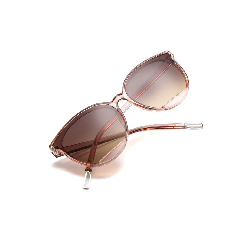 جديد وصول 2021 نظارات الموضة النساء Metal مرآة معدنية الكلاسيكية Vintage نظارات شمسية الإناث Oculos دي سول Feminino UV400