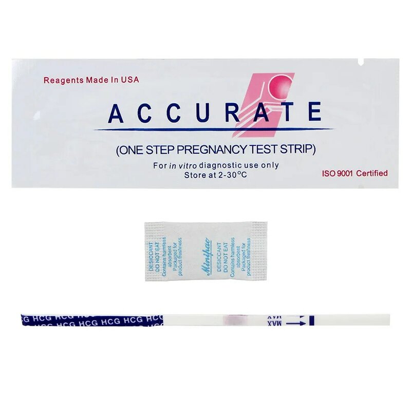 20 قطعة اختبار الحمل HCG الحوامل عصا سريعة سريعة موثوقة الاستجابة الأولى أكثر من 99% دقة الحمل التنبؤ اشرطة الفحص