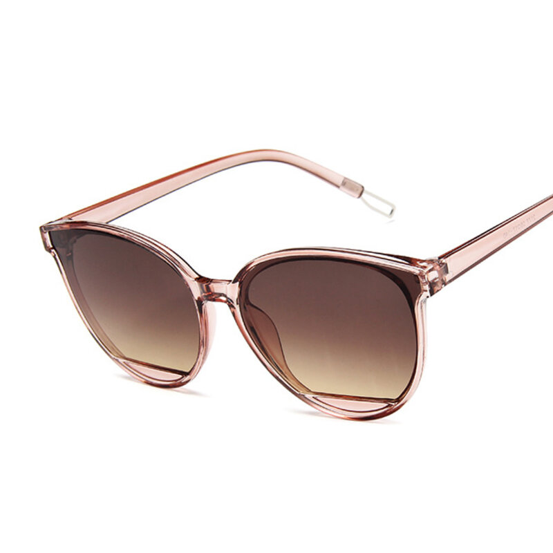جديد وصول 2021 نظارات الموضة النساء Metal مرآة معدنية الكلاسيكية Vintage نظارات شمسية الإناث Oculos دي سول Feminino UV400