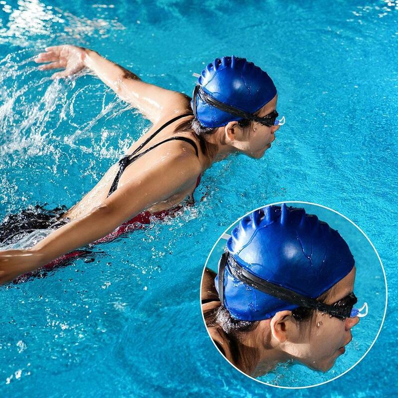 1 قطعة مشبك الأنف السباحة لينة سيليكون السباحة تصفح الغوص للكبار والطفل متعدد الألوان قابلة لإعادة الاستخدام
