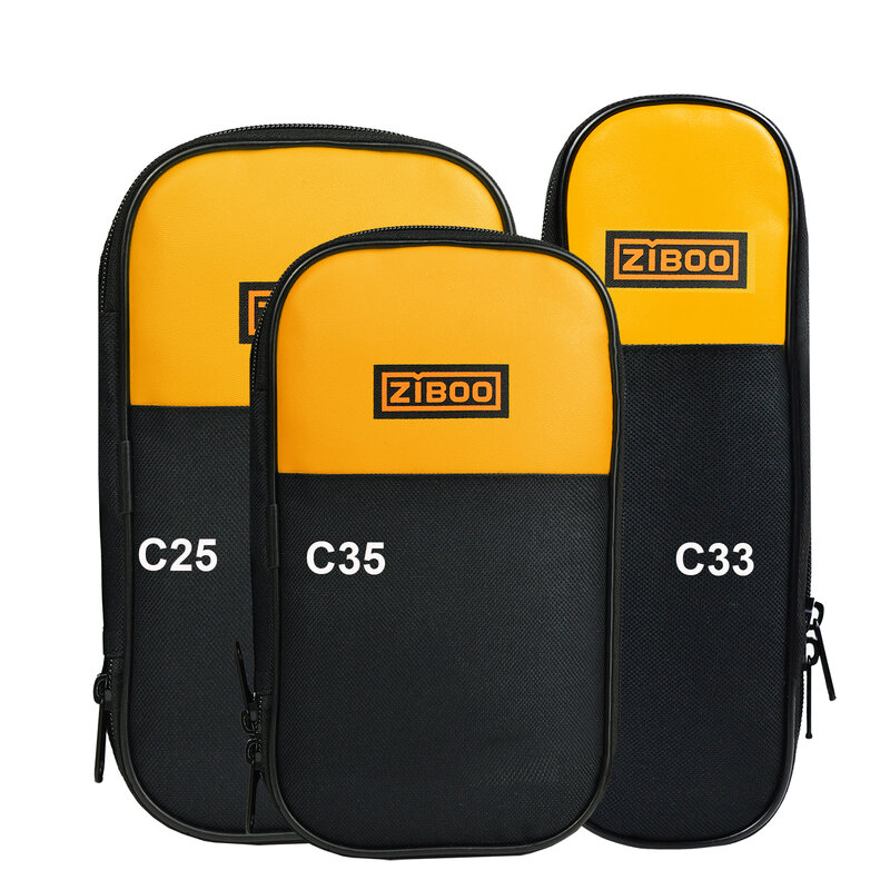 ZIBOO C25 C33 C35 المشبك متر لينة/سستة حمل لينة ؛ FC25 UT-B01 الأصلي قماش متعدد حقيبة حمل مقاوم للماء