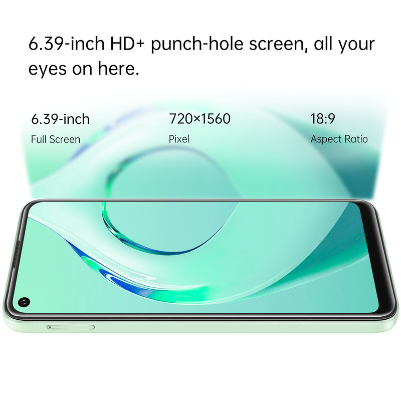 Oukitel C21 برو الهاتف الذكي 4 جيجابايت 64 جيجابايت 6.39 "HD + 4000mAh ثماني النواة Android11 هاتف محمول وعر MT6762D 21 متر/8 متر الثلاثي كاميرا خلفية