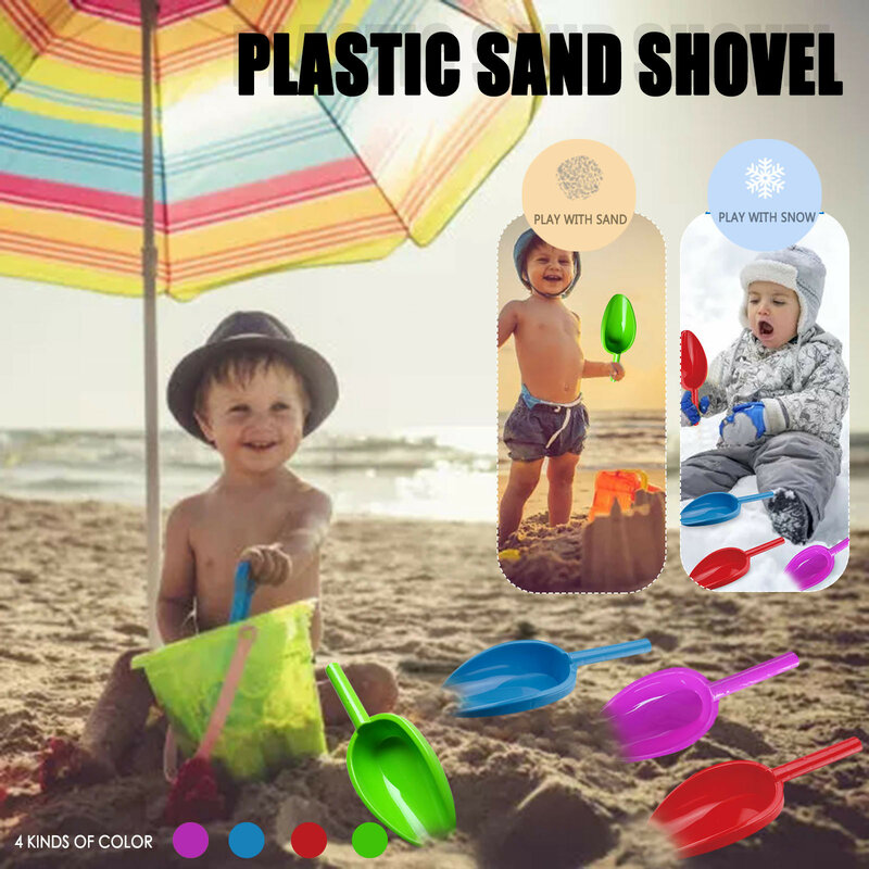 ISHOWTIENDA الأطفال الشاطئ والثلوج متعددة الأغراض مجرفة بلاستيكية لعب الأطفال في الهواء الطلق Jeux Exterieur جاردين Enfant الشاطئ