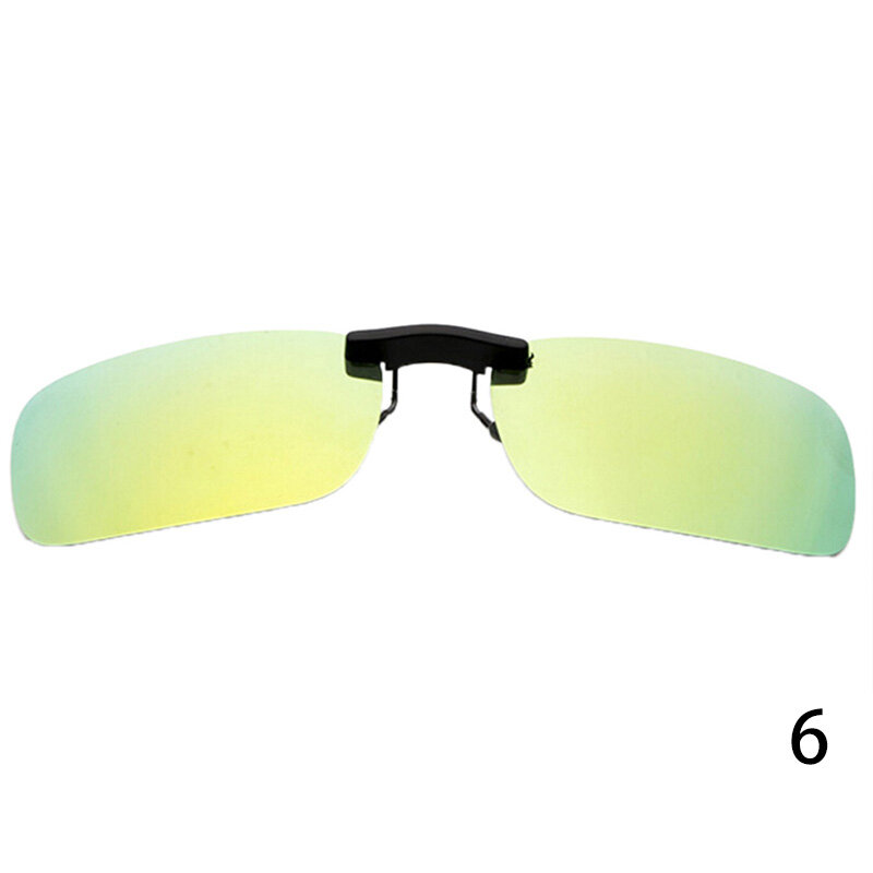 الاستقطاب كليب على نظارات للقيادة النظارات الشمسية يوم الرؤية UV400 عدسة للرؤية الليلية