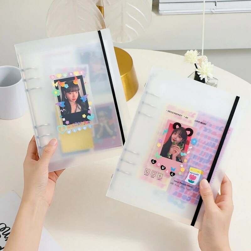 A5 ماتي الموثق تخزين جمع كتاب كوريا المعبود صور المنظم مجلة مذكرات جدول مخطط ألبوم بطاقة كتاب اللوازم المدرسية