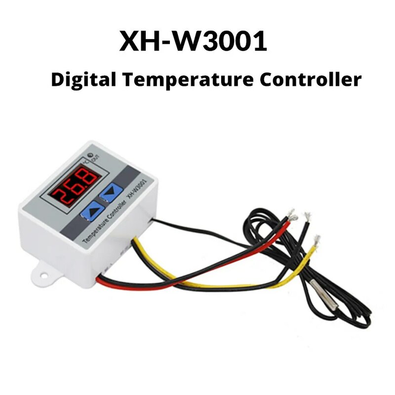 W3001 الحواسيب الصغيرة ميزان الحرارة التحكم الرقمي ترموستات درجة الحرارة التبديل الجديد منظم الحرارة 12 فولت/220 فولت-50 ~ 110 ℃