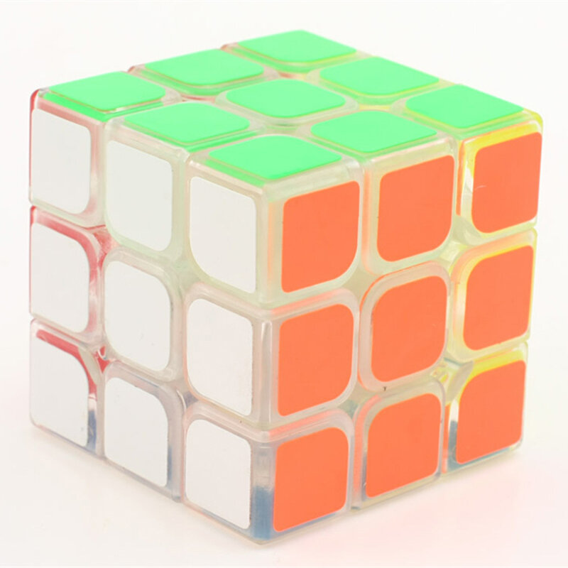 Yongjun GuanLong-مكعب سحري للأطفال ، شفاف ، 3x3x3 ، أحجية ، ألعاب للأطفال ، cubo magico