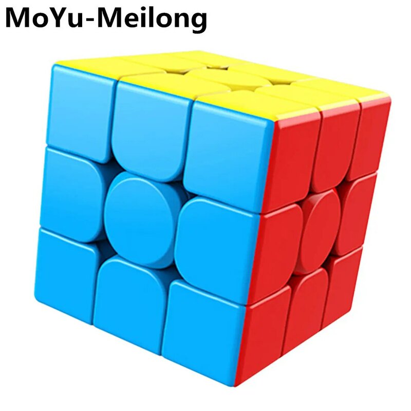 MoYu Meilong-المكعب السحري ، 3x3x3 ، للطلاب ، ألعاب تعليمية سريعة ، بدون غراء