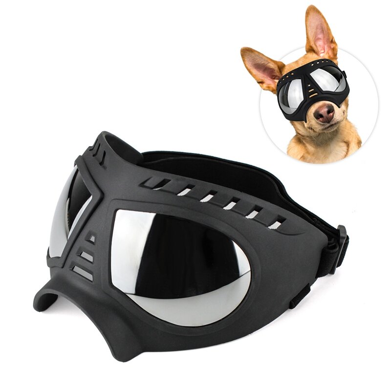 Legendog 1 قطعة نظارات الكلب UV حماية يندبروف نظارات Pet العين ارتداء متوسطة كبيرة الكلب السباحة التزلج نظارات المساعدون