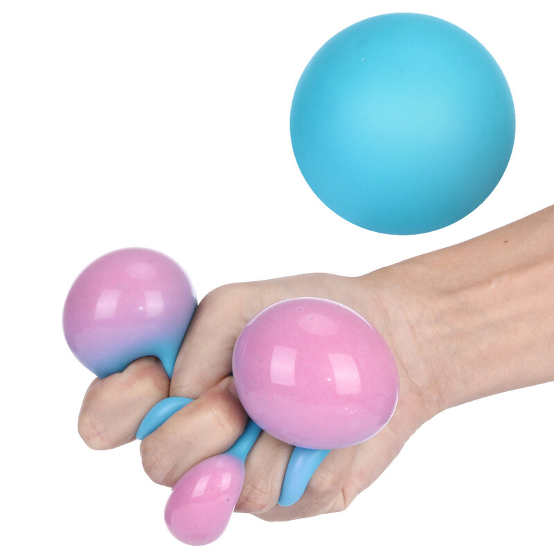 يتغير لون كما للضغط على الكرة مكافحة الإجهاد الضغط Needoh الكرة الإجهاد الإغاثة الحمض النووي الأطفال الكبار اليد فيدجيتي لعبة الطين الإجهاد