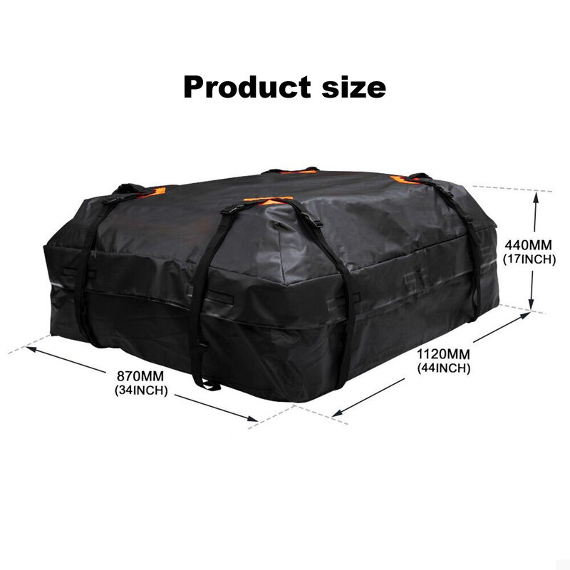 420D حقيبة بضائع مقاومة للماء سقف السيارة ناقل البضائع حقيبة الأمتعة العالمي تخزين مكعب حقيبة للسفر التخييم صندوق تخزين الأمتعة