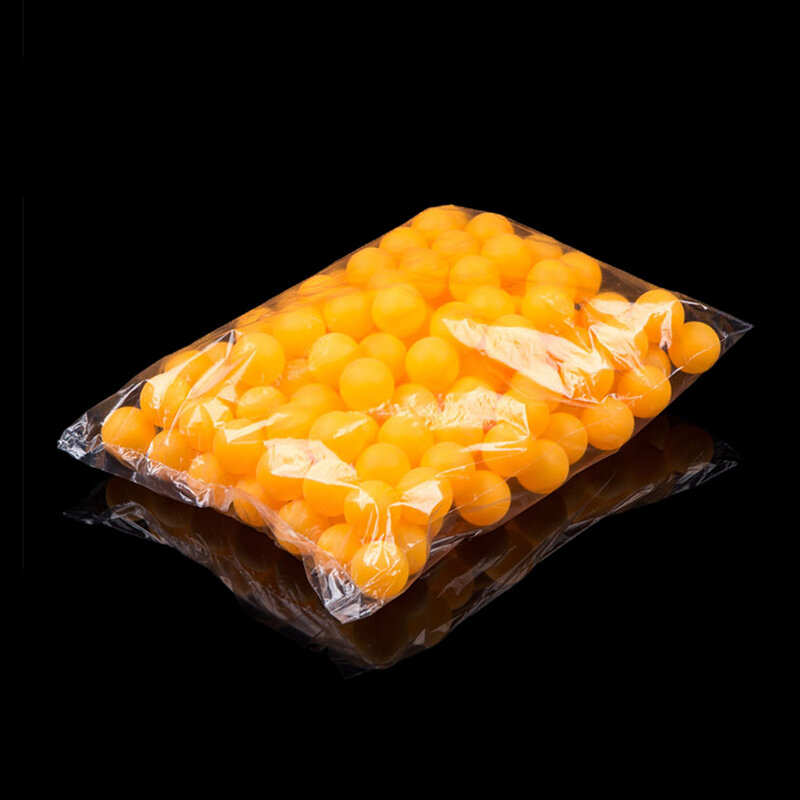 150 قطعة برتقالي أبيض بلاستيك تنس طاولة بينغ بونغ كرات تدريب رياضة