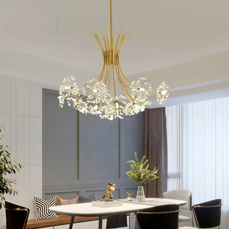 عكس الضوء عقد الزهور ديكو تركيبات الحديثة LED الثريات أضواء المعيشة غرفة الطعام غرفة نوم قاعة فندق مصابيح إضاءة داخلية