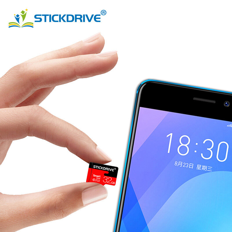 بطاقة SD صغيرة 4GB 8GB 16GB فئة 6 القدرة الحقيقية 32GB بطاقة ذاكرة SD عالية السرعة بطاقة SD الذكية TF بطاقة شحن مجاني