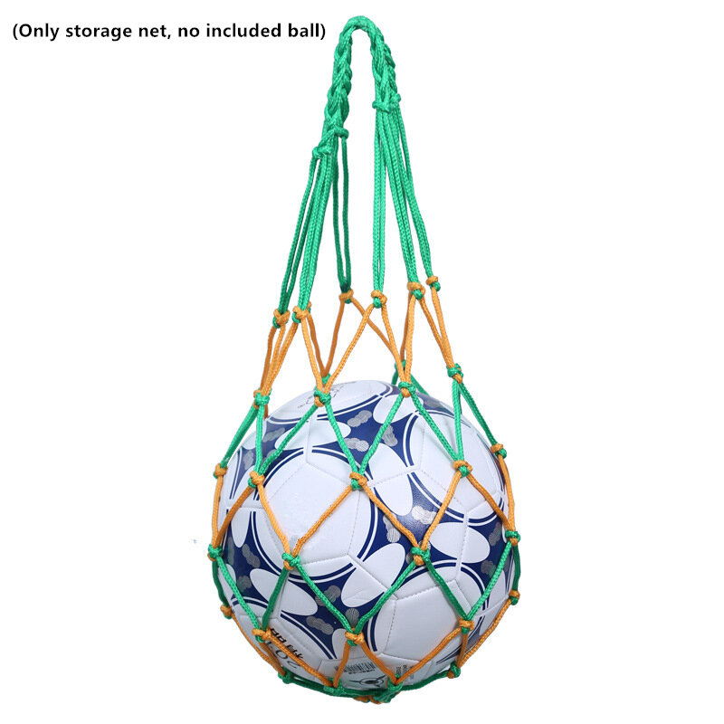 1 قطعة المحمولة كرة السلة كرة القدم الرباط صافي حقيبة في الهواء الطلق الرياضية كرة القدم الكرة الطائرة تخزين شبكة #4