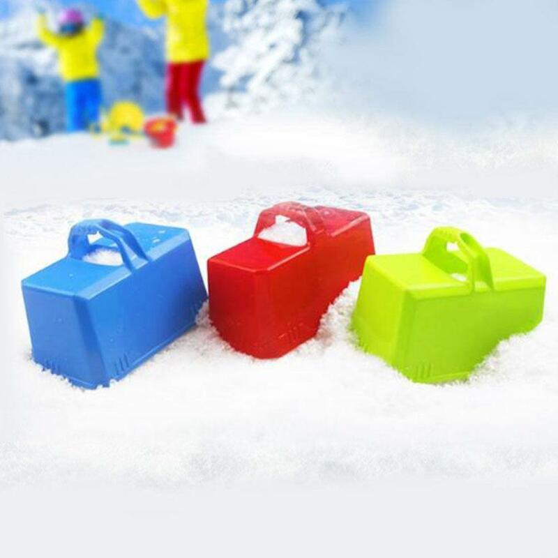 كرة الثلج مكافحة Sleet كتلة قطعة أثرية للأطفال الطوب الرمال لعبة مجسمة في الهواء الطلق مجرفة